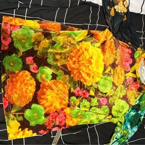 Floral Long Sleeve Top - Multicolor